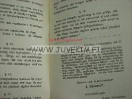 Bolagsordning för Emissionsaktiebolaget 1919