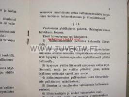 Emissioniosakeyhtiön Yhtiöjärjestys 1919