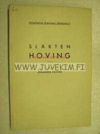 Släkten Hoving Genealogiska Föreningens Släktböcker 2.