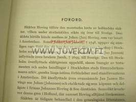 Släkten Hoving Genealogiska Föreningens Släktböcker 2.
