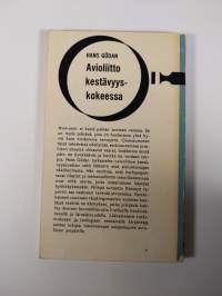 Avioliitto kestävyyskokeessa