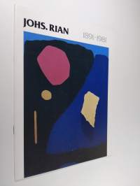 Johs.Rian 1891-1981 - Kunstnernes hus Oslo 9.mars-3.april 1985 - Trondhjems Kunstforening 20.april-12.mai 1985