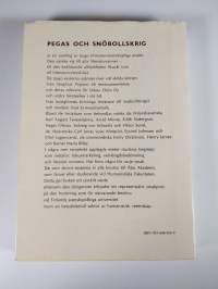 Pegas och snöbollskrig : litteraturvetenskapliga studier tillägnade Sven Linner på hans 60-årsdag den 18 augusti 1979