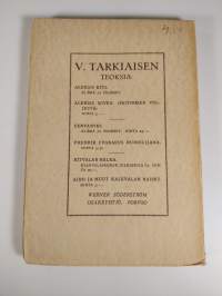 Piirteitä suomalaisesta kirjallisuudesta