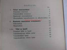 Ohjeita höyrykattilain muurausta varten. Voima- ja polttoainetaloudellinen yhdistys, julkaisu N:o 19