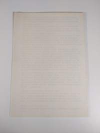 Kirjallinen alustus yhteiskunnallisen uudistuksen iltapäiväseminaariin 1.4.1978 klo 13.30