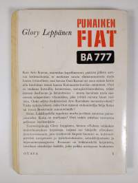 Punainen Fiat BA 777 : jännitysromaani