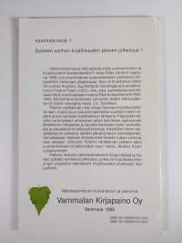 Johdanto Suomen kirjallisuushistoriaan (näköispainos)