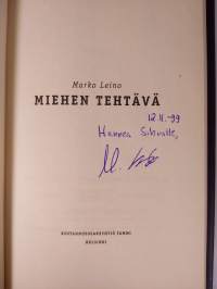 Miehen tehtävä (signeerattu)