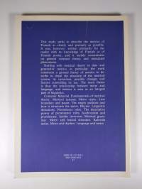 Language and metre : metrics and metrical system of Finnish