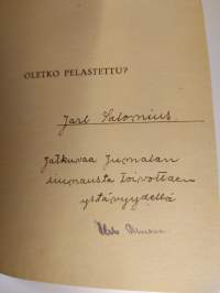Oletko pelastettu? (tekijän omiste)