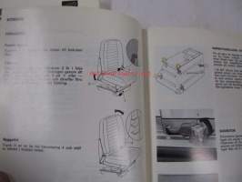 Volvo F 82S - F 83S instruktionsbok -käyttöohjekirja ruotsiksi