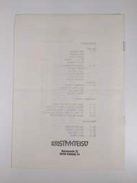 Kristiyhteisö 1/1983 : Passion kautta kevääseen