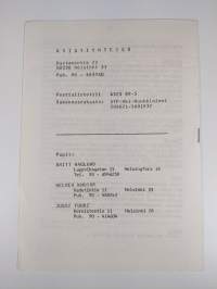 Kristiyhteisö 3/1981 : Syksyn kynnyksellä