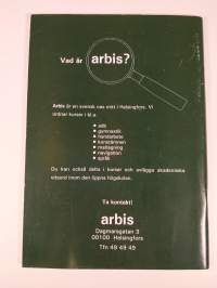 Helsingfors stads svenska arbetarinstitut Arbis 1994-1995 : kurs- och kulturcentrum