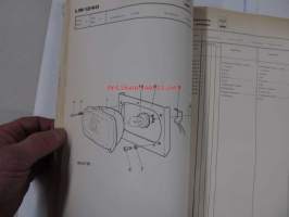 Volvo BM LM 124 spare parts catalogue -varaosaluetteolo englanniksi