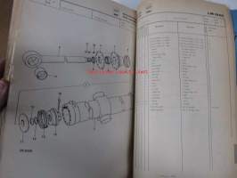 Volvo BM LM 124 spare parts catalogue -varaosaluetteolo englanniksi