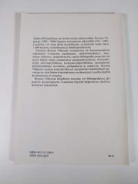 Kustaa Vilkunan kirjallinen tuotanto 1921-1983