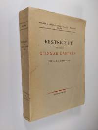 Festskrift tillägnad Gunnar Castren den 27 december 1938