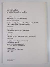 Viron kirjallisuus Suomessa