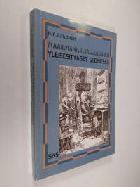 Maailmankirjallisuuden yleisesitykset Suomessa : luku suomalaisen kirjallisuudentutkimuksen historiaa