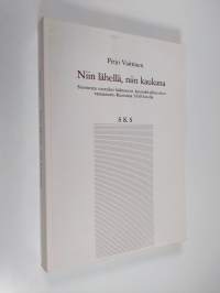 Niin lähellä, niin kaukana : suomesta ruotsiksi käännetyn kaunokirjallisuuden vastaanotto Ruotsissa 1930-luvulla = Så nära, så fjärran : mottagandet i Sverige på ...