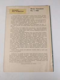 Herää valvomaan 1/1963