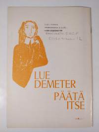 Demeter 3/1979 - Biodynaaminen viljely