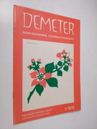 Demeter 1/1978 - Biodynaaminen uudiskulttuurilehti