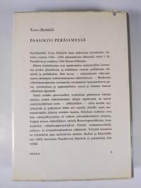 Paasikivi peräsimessä : pääministerin sihteerin muistelmat 1944-1948
