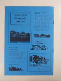 Suomen historiallinen seura : jäsenlehti 1/1985