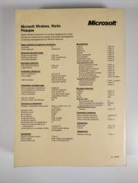 Microsoft Windows Works tuottavuustyökalut : käyttöopas Versio 3.0.