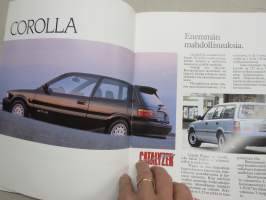 Toyota Mallisto 1990 -myyntiesite