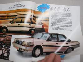Toyota Mallisto 1987 -myyntiesite
