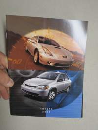 Toyota 2000 USA -mallistoesite / myyntiesite