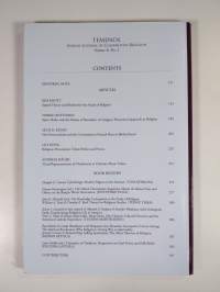 Temenos : Nordic journal of comparative religion 41 / 2