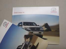Toyota Land Cruiser V8 2008 -myyntiesite / sales brochure