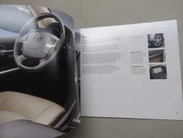 Toyota Land Cruiser V8 2008 -myyntiesite / sales brochure