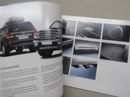 Toyota Land Cruiser V8 2008 -myyntiesite / sales brochure