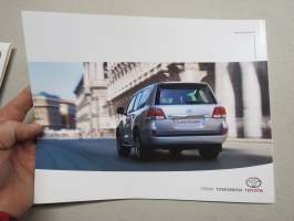 Toyota Land Cruiser V8 2008 -myyntiesite / sales brochure