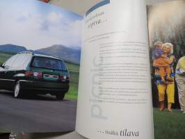 Toyota Picnic 1999 -myyntiesite / brochure
