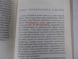 Kieli ja kulttuuri. Kielitieteen peruskysymyksiä