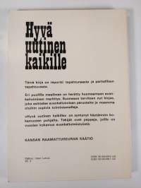 Hyvä uutinen kaikille : evankelioimisen perusteita, tavoitteita ja toimintamalleja