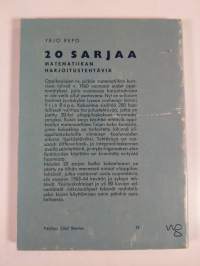 20 sarjaa matematiikan harjoitustehtäviä sekä vuosien 1963-1964 ylioppilastehtävät ratkaisuohjeineen