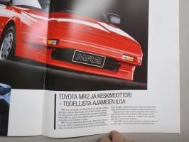 Toyota Special Cars Supra, Celica, MR2 1988 -myyntiesite / sales brochure