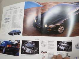 Toyota Celica 1994 -myyntiesite / sales brochure