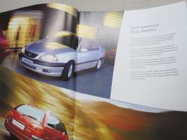 Toyota Avensis 2002 -myyntiesite / sales brochure