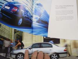 Toyota Avensis 2002 -myyntiesite / sales brochure