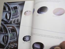 Toyota Avensis 2002 -myyntiesite / sales brochure