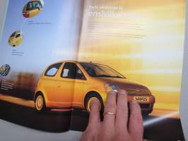 Toyota Yaris 2001 -myyntiesite / sales brochure